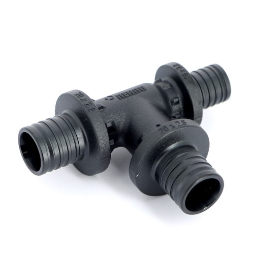 Тройник PPSU Дн 25-20-20 переходной для PE-X труб РОС в Омске