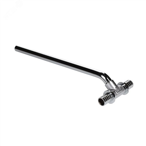 Тройник нержавеющий Дн 16-15-16 L=500мм для подключения радиатора RAUTITAN Rehau в Омске