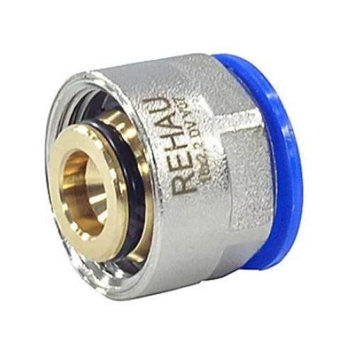 Соединитель для PE-X труб Дн 20-3/4" ВР (ВН) RAUTHERM S Rehau в Омске