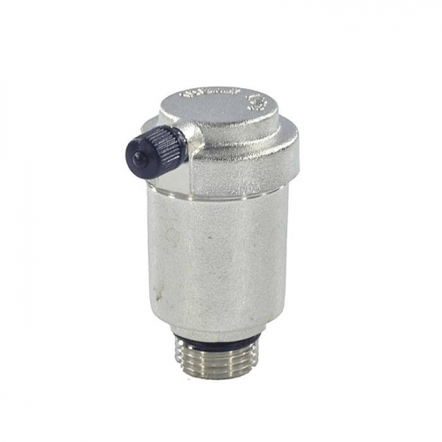 Воздухоотводчик автоматический латунный Ду-15 НР (НАР) с гориз. распол. колпачка SantechSystems в Омске