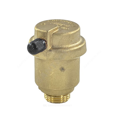 Воздухоотводчик автоматический латунный Ду-15 (1/2") Ру-10 НР (НАР) прямой Icma 719 в Омске