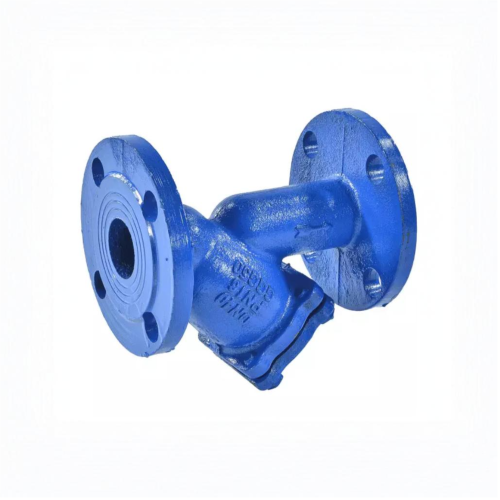 Фильтр сетчатый Y-образный чугунный фланцевый Ду-400 Ру-16 (Т<300°С) Tecofi F4240A в Омске