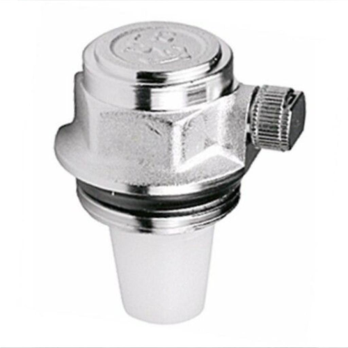 Воздухоотводчик автоматический латунный Ду-25 (1") Ру-10 НР (НАР) угловой правый для радиатора Icma 716 в Омске