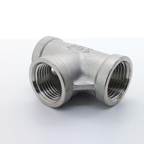 Тройник чугунный переходной оцинкованный ВР (ВН) 40 мм 2" ГОСТ 8949-75