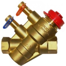 Клапан балансировочный латунный автоматический с внутренней резьбой 2,5 МПа Ballorex Dynamic Broen 25 мм