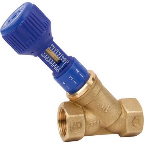 Клапан балансировочный латунный ручной с внутренней резьбой 2,0 МПа CIM 787OT Cimberio 15 мм в Омске