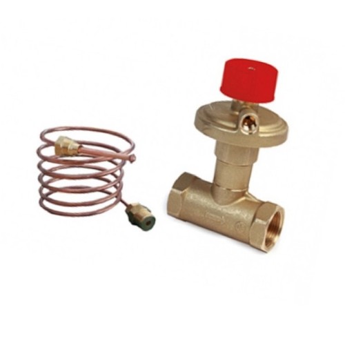 Клапан балансировочный латунный автоматический с внутренней резьбой 2,5 МПа R206C-1 Giacomini 15 мм в Омске