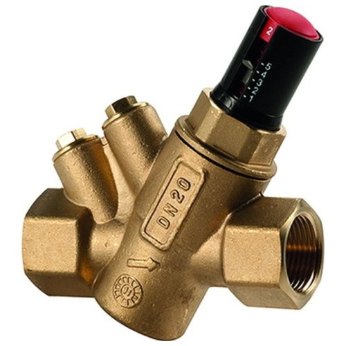 Клапан балансировочный латунный автоматический с внутренней резьбой 2,5 МПа R206A Giacomini 25 мм в Омске