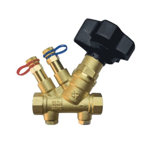 Клапан балансировочный латунный ручной с внутренней резьбой 1,6 МПа MVT-R Ридан 25 мм в Омске