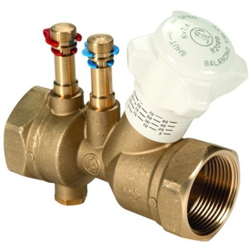 Клапан балансировочный латунный ручной с внутренней резьбой 2,5 МПа R206B Giacomini 15 мм в Омске