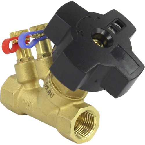 Клапан балансировочный латунный ручной с внутренней резьбой 1,6 МПа MVT-R LF Ридан 32 мм в Омске