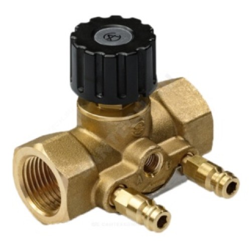 Клапан балансировочный латунный ручной с внутренней резьбой 1,6 МПа Aquasfera EURO Aquasfera 25 мм в Омске