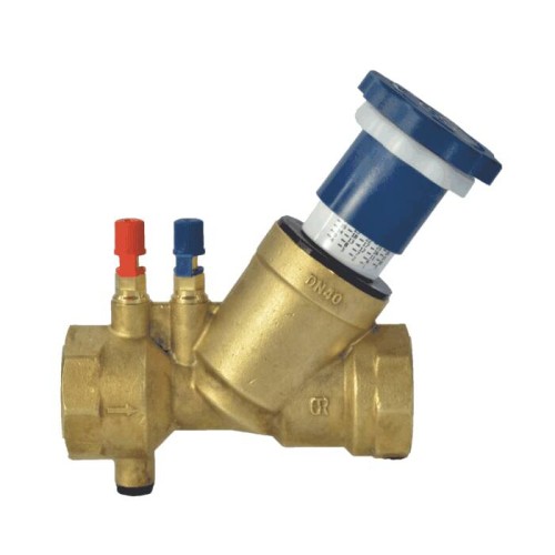 Клапан балансировочный латунный ручной с внутренней резьбой 2,5 МПа OR 32 мм в Омске