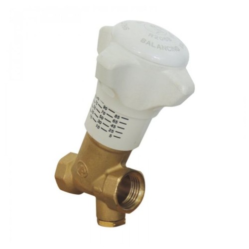 Клапан балансировочный латунный ручной с внутренней резьбой 2,5 МПа R206B-1 Giacomini 15 мм в Омске