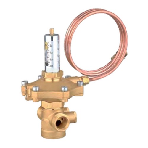 Клапан балансировочный латунный автоматический с наружной резьбой 1,6 МПа APT-R Ридан 20 мм в Омске