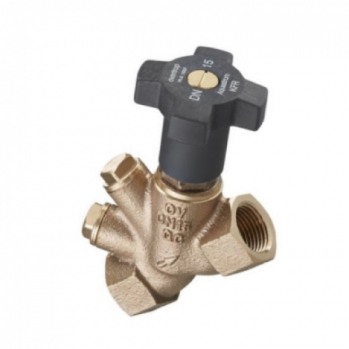 Клапан балансировочный бронзовый ручной с внутренней резьбой 2,5 МПа Hydrocontrol VTR Oventrop 32 мм в Омске