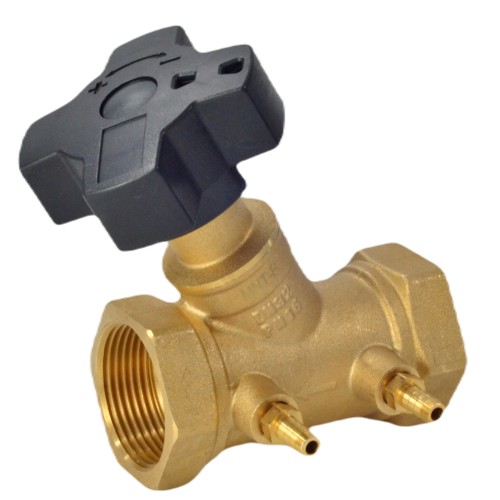 Клапан балансировочный латунный ручной с внутренней резьбой 1,6 МПа MNT-R Ридан 15 мм в Омске