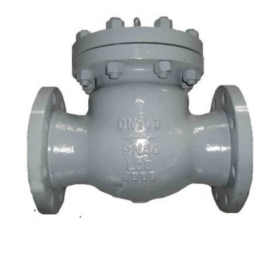 Клапан обратный стальной поворотный фланцевый 4,0 МПа 19с53нж 50 мм в Омске