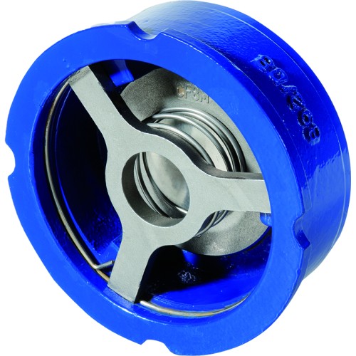 Клапан обратный чугунный осевой пружинный межфланцевый 1,6 МПа NVD-802R Ридан 50 мм в Омске