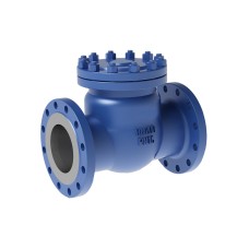 Клапан обратный стальной поворотный фланцевый 1,6 МПа 19с76нж ЧАЗ 50х230 мм ГОСТ 33423-2015