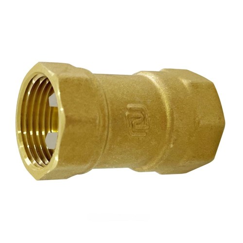 Клапан обратный латунный осевой пружинный с внутренней резьбой EPDM 1,6 МПа Эко 20 мм 3/4" в Омске
