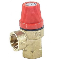 Клапан предохранительный латунный пружинный с внутренней резьбой Prescor S700 Flamco 32 мм 1 1/2"