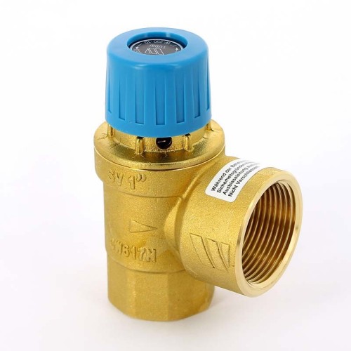Клапан предохранительный латунный пружинный с внутренней резьбой Prescor B Flamco 32 мм 1 1/4" в Омске