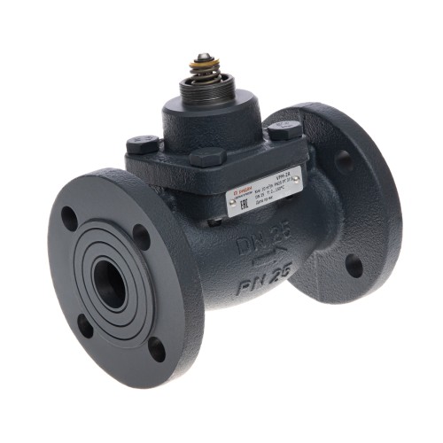 Клапан регулирующий чугуный двухходовой фланцевый 1,6 МПа VFM-2R Ридан 125х400 мм в Омске