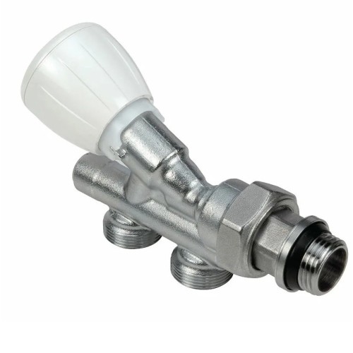 Клапан термостатический осевой угловой Ду-15 (1/2"-16) Ру-10 НР (НАР) с преднастройкой R440N Giacomini в Омске