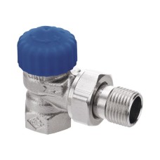 Клапан термостатический угловой Ду-15 (1/2") Ру-16 ВР-НР (ВН-НАР) R415H Giacomini