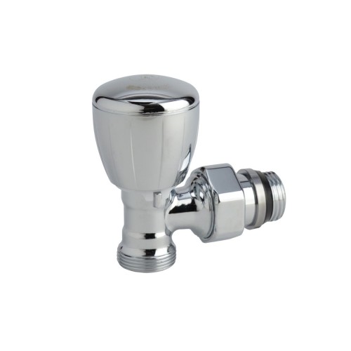 Клапан термостатический микрометрический угловой Ду-15 (1/2"-16) Ру-16 НР (НАР) T431C Giacomini в Омске