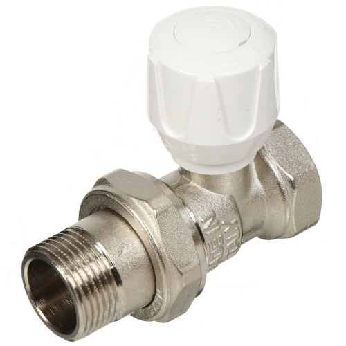 Клапан термостатический угловой Ду-20 Ру-10 ВР (ВН) гайка М30х1,5 с преднастройкой Ogint в Омске