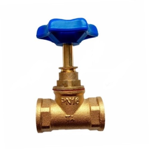 Клапан запорный латунный с внутренней резьбой 1,6 МПа 15б3р БАЗ 32х95 мм в Омске