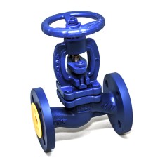 Клапан запорный сальниковый чугунный фланцевый 1,6 МПа 215A Zetkama 25х160 мм