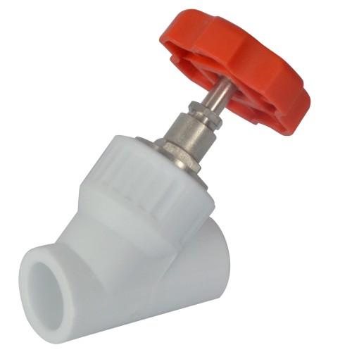 Клапан запорный PP-R внутренняя-наружная пайка 2,5 МПа RTP (РосТурПласт) 20 мм ГОСТ 32415-2013 в Омске