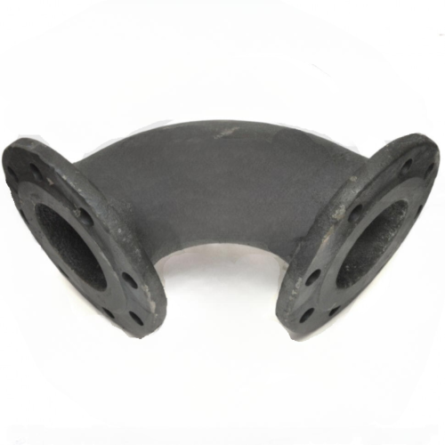 Колено фланцевое УФ Ду-350 (L=350) ВЧШГ с ЦПП цинк+AL ГОСТ ISO 2531-2012 в Омске