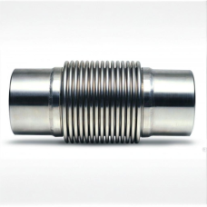 Компенсатор сильфонный осевой многослойный с кожухом и внутренним экраном под приварку Ру 25 КСО Hortum 1000х742 мм