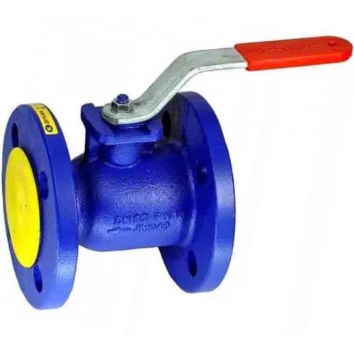 Кран шаровый чугунный фланцевый Ду-80 Ру-16 L=180мм полнопроходной Zetkama 565A в Омске