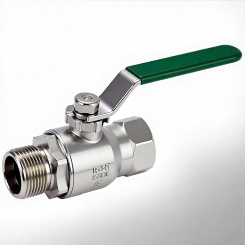 Кран запорный латунный стандартнопроходной с ручкой-рычагом ВР-НР Ру 42 R254WL Giacomini 15 мм 1/2" в Омске