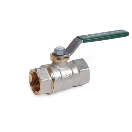 Кран запорный латунный полнопроходной с ручкой-рычагом ВР (ВН) Ру 42 R950W Giacomini 15 мм 1/2" в Омске