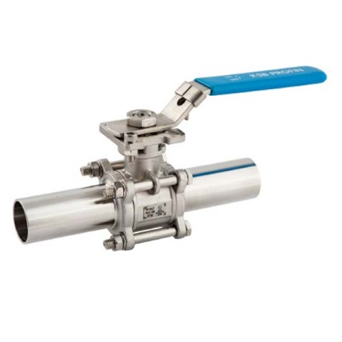 Кран шаровый нержавеющий под приварку полнопроходной Ру 64 AISI 316 NK-BE NK 15х150 мм в Омске