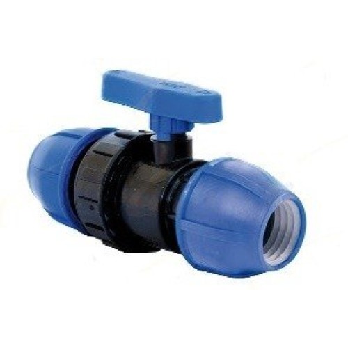 Компрессионный кран ПНД Дн 25-25 Ру-16 VALFEX в Омске