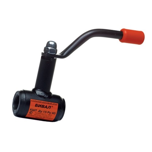 Кран запорный стальной резьбовой стандартнопроходной Ст20 КШТ.12. АДЛ 20х75 мм 3/4"