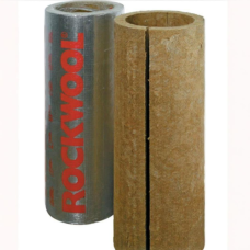 Цилиндр навивной минеральная вата 60/25 L=1м кашированный фольгой ROCKWOOL 100