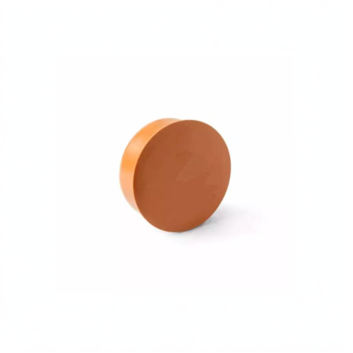 Крышка НПВХ (ПВХ) коричневая Дн 400 безнапорная на гладкий конец трубы Ostendorf KGK в Омске