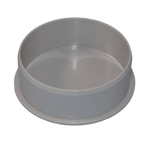 Заглушка НПВХ (ПВХ) серая Дн 110 безнапорная Хемкор в Омске