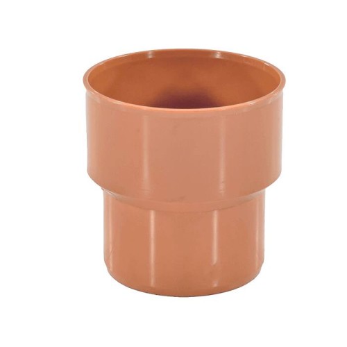 Переход НПВХ (ПВХ) на чугун Дн 110 коричневый безнапорный б/манжеты Ostendorf KGUG в Омске