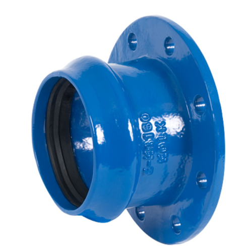 Патрубок фланец-раструб ПФР Ду-600 ВЧШГ с ЦПП цинк+AL ГОСТ ISO 2531-2012 в Омске