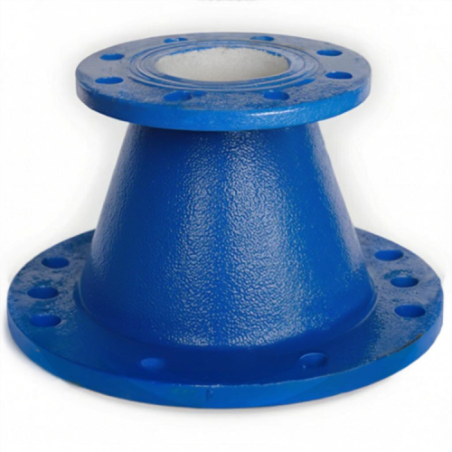 Переход фланцевый ХФ Ду 400-200 (L=300) ВЧШГ с ЦПП цинк+AL ГОСТ ISO 2531-2012 в Омске