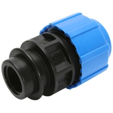 Муфта ПЭ компрессионная Дн 40-1 1/2" ВР (ВН) VALFEX